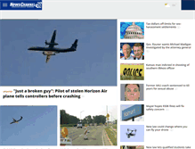 Tablet Screenshot of newschannel20.com